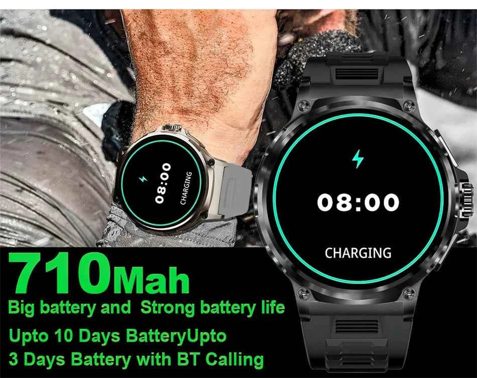 GPS Smart Watch AMOLED Bluetooth Call