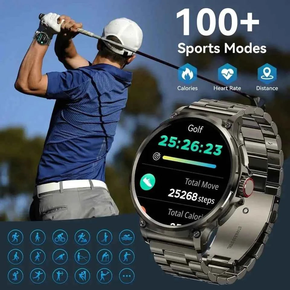 GPS Smart Watch AMOLED Bluetooth Call