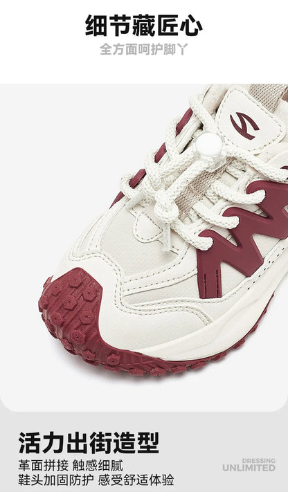 Kids Winter Sneakers - Warm Plush Lined Sports Shoes