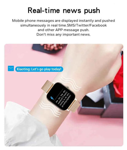 Android Smart Watch 1.44" Bluetooth Call Magnetic Charging