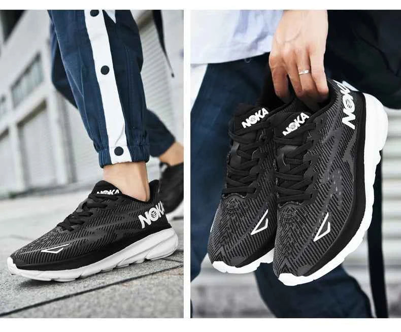 PARZIVAL Air Cushion Running Shoes Lightweight Breathable Athletic Sneakers