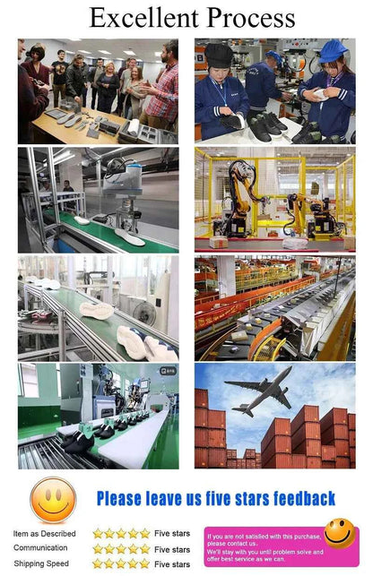 Men's Waterproof High-Top Sneakers - Non-Slip Sports Shoes