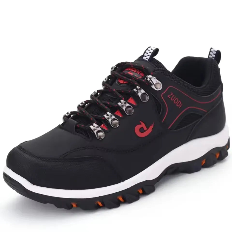Men's Lightweight Microfiber Sneakers - Casual Walking Shoes