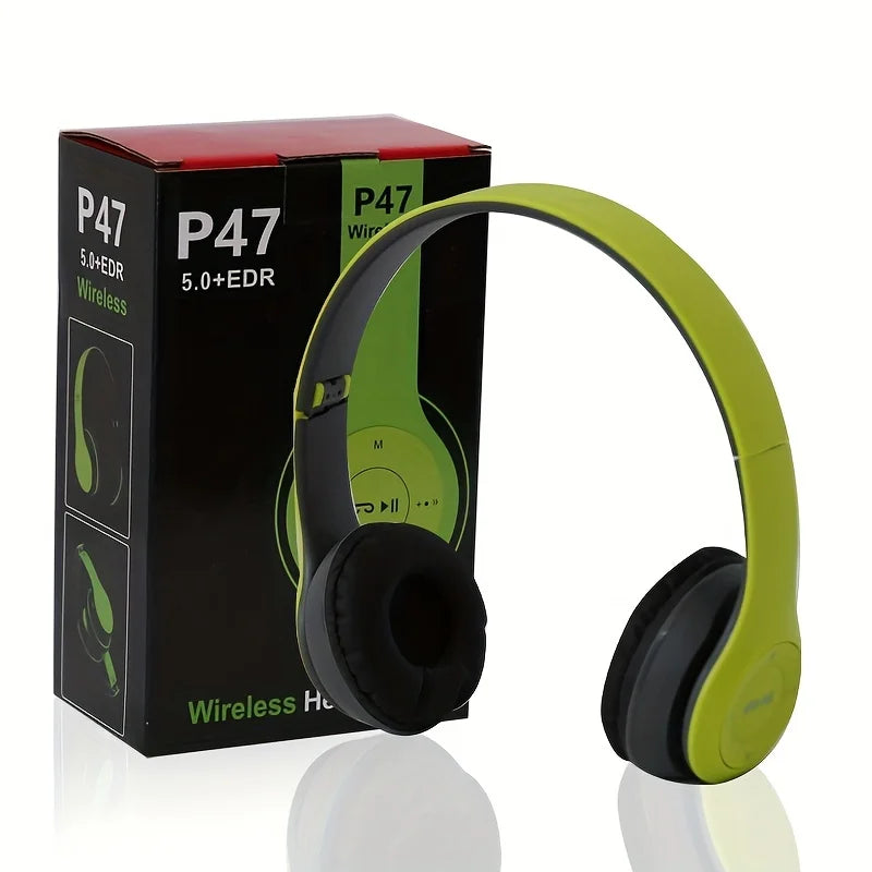P47 Bluetooth Headphones - Wireless Foldable Headset - SlayGood