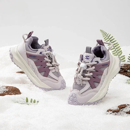 Kids Winter Sneakers - Warm Plush Lined Sports Shoes