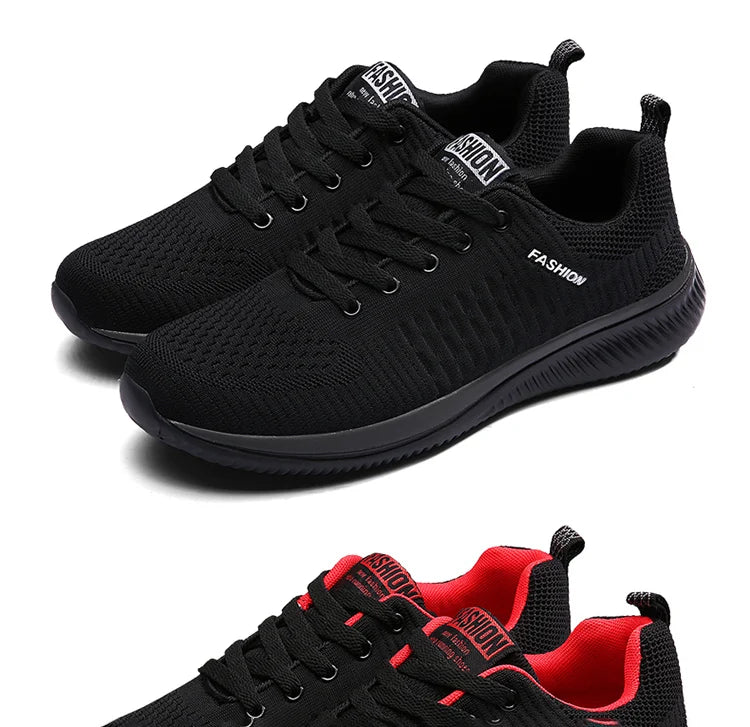 Men's Lightweight Mesh Running Shoes - Breathable Sneakers