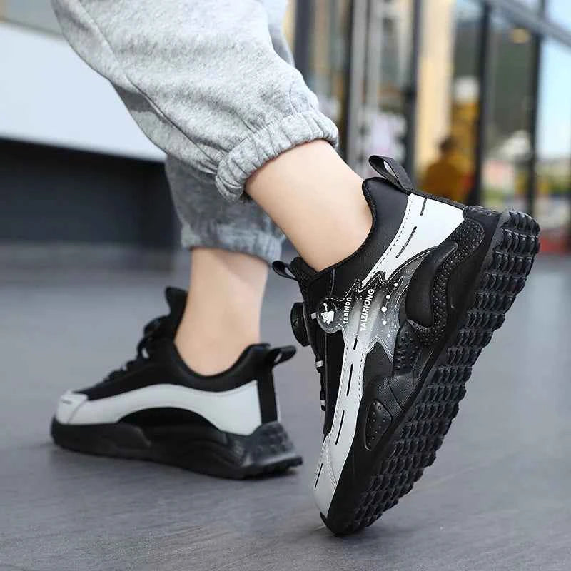 Kids Lightweight Athletic Sneakers - Non-Slip Sports Shoes