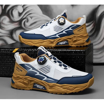 Men's Platform Running Sneakers - Breathable Sports Shoes