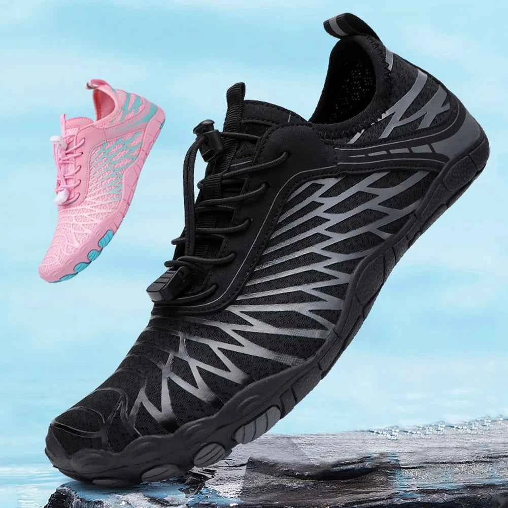 Quick-Dry Water Hiking Shoes - Non-Slip Aqua Sneakers