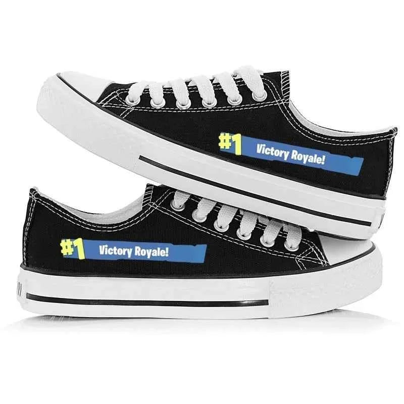 Fortnite High-Top Canvas Sneakers - Gaming Shoes