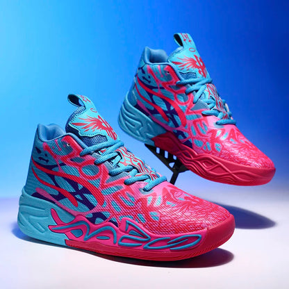 COZOK Men's Basketball Shoes Lightweight Shock Absorbing Court Sneakers