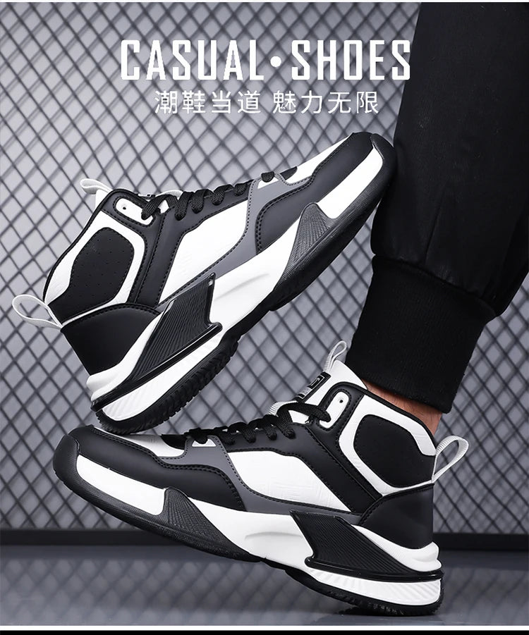 Men's Lightweight Walking Sneakers - Breathable Casual Shoes