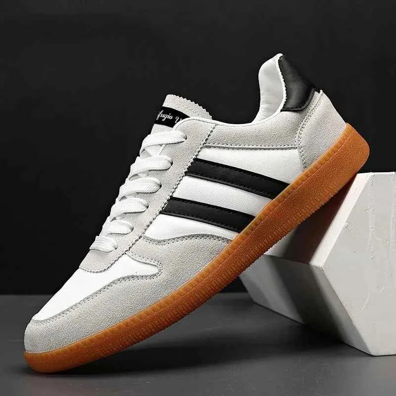 Men's High-Top Casual Sneakers Thick Sole Soft Bottom Shoes