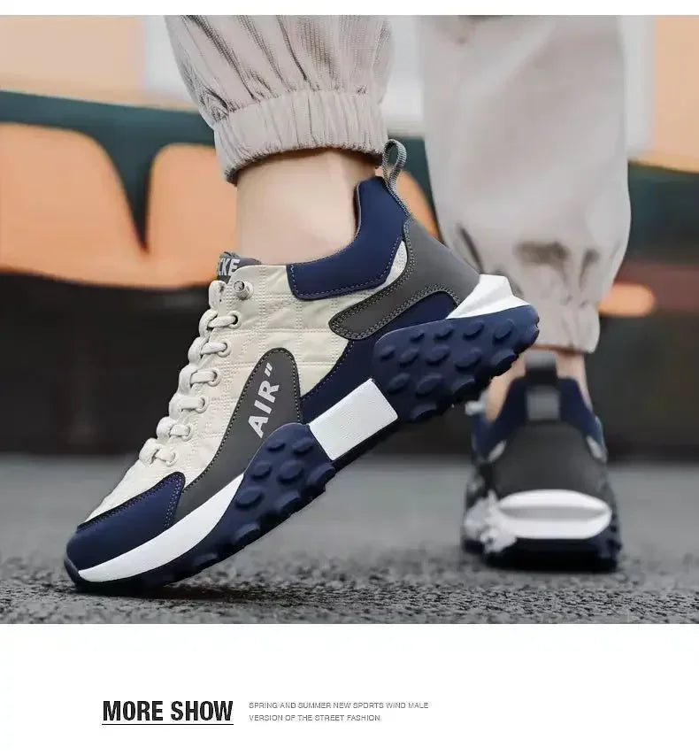 Men's Platform Running Sneakers - Chunky Casual Shoes