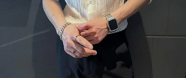 Men's Casual Half Sleeve Shirt - Striped Button-Down - SlayGood