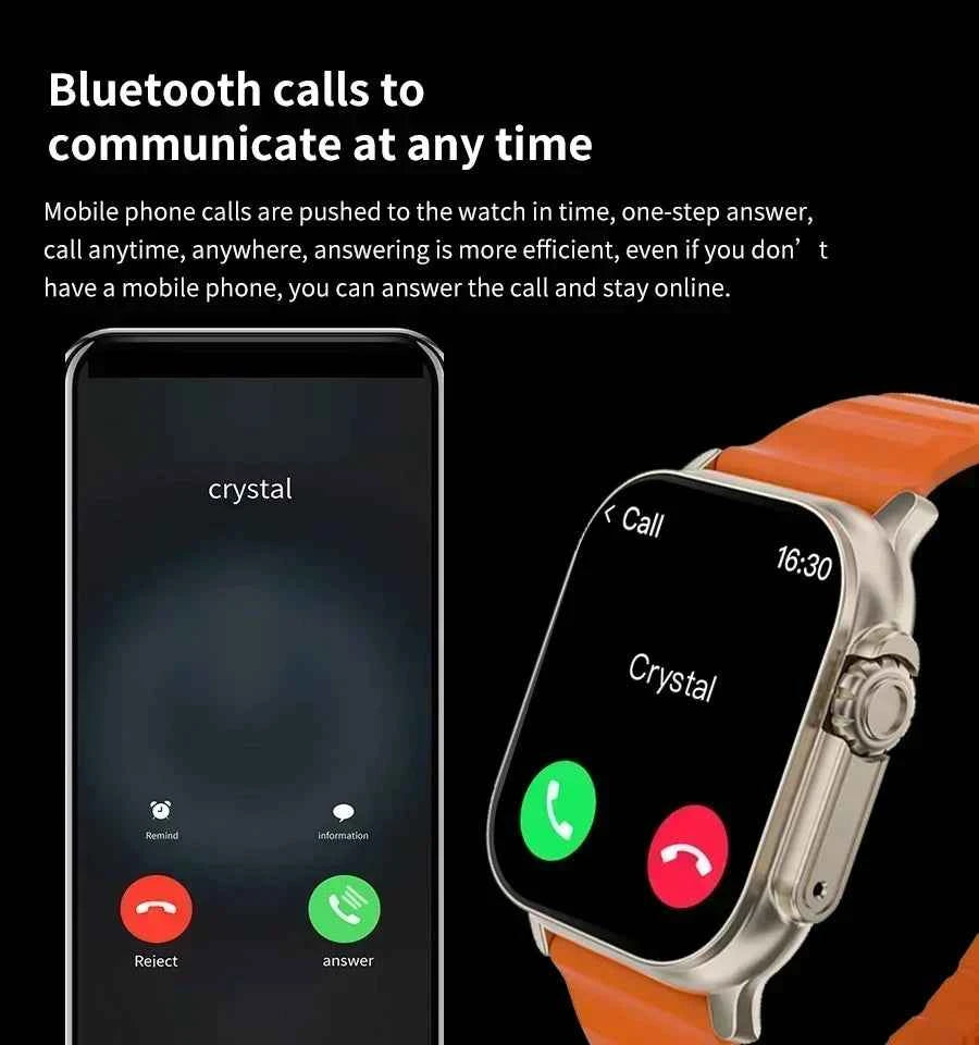 Smart Watch Ultra 2.2" NFC Bluetooth