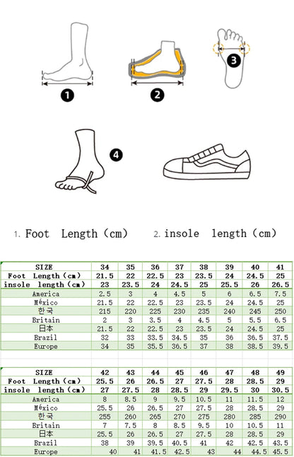 Men's Platform Sneakers - Thick Sole Casual Shoes